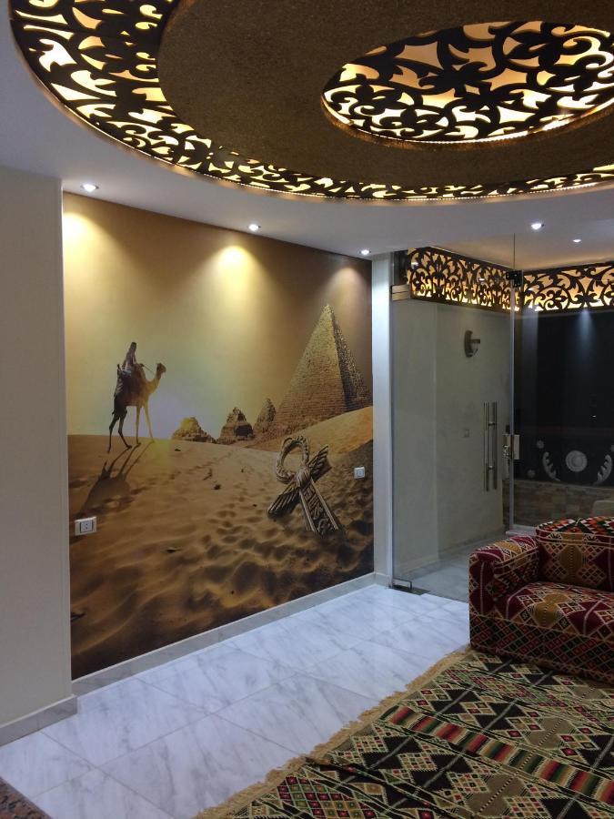 Giza Pyramids View Guest House Kafret el-Gabal Eksteriør billede